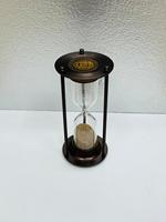 Reloj de Arena de Aluminio con Acabado en Cobre de 8'' con Diseño 3D de Ángel Animal |   Pie Decorativo Vintage para Mesa de Graduación