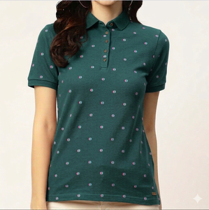 ผู้ผลิตมืออาชีพ รับผลิตเสื้อโปโลผู้หญิง สีตามสั่ง บริการ OEM ปักโลโก้ตามแบบ ผ้าโพลีเอสเตอร์/คอตตอน - Product Image 3