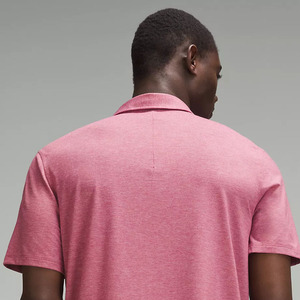 Chemise polo pour homme en coton polyester de haute qualité, 220 grammes, à séchage rapide, unie, avec logo personnalisé - Product Image 5