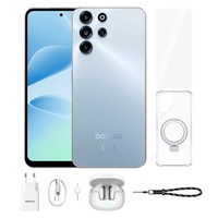 Teléfono Inteligente DOOGEE B10 Pro/B10 Pro Edición VIP, Pantalla FHD de 6.63 Pulgadas, 8+256 GB, 64 MP+16 MP, 7600 mAh, 33 W, Android 16, 4G, con Huella Dactilar y NFC