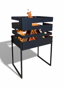 Brasero Moderno de Acero para Exteriores con Diseño Apilable para Relajación y Decoración del Hogar - Product Image 5
