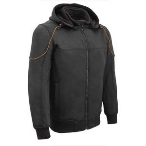 Veste de course moto en cuir pour homme 2025 avec armure CE, vêtements de sport pour la course automobile - Product Image 1