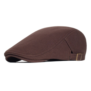 Nueva Gorra Ivy Marrón de Algodón, Unisex, Ajustable, de 5 Paneles, Estilo Casual, para Primavera y Otoño, Fabricación Personalizada, Tendencia - Product Image 1