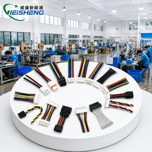 Connecteur de faisceau de câbles JST SH GH ZH PH XH MOLEX Dupont SUR, pas de 0.8, 1.0, 1.25, 1.5, 2.0, 2.54 mm, 1, 2, <span class=keywords><strong>3</strong></span>, 4, 5, 6, 7, 8, 40 broches - Product Image 1