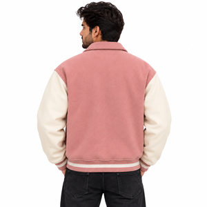 Custom Heavyweight 100% Wool Leather <b>Varsity</b> <b>Jacket</b> for Men Chenille Embroidery Letterman Winter Fashion <b>Vintage</b> <b>Varsity</b> <b>Jackets</b> - Product Image 2
