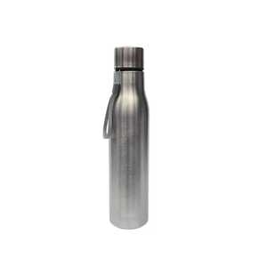 Reusable Stainless Steel Water <b>Bottle</b> Single Wall Metal <b>Flask</b> With Carry Strap For Gym Hiking Camping Outdoor Sports Drinkware - Product Image 1