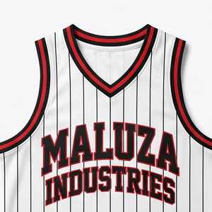 Ensemble d'uniformes de basketball personnalisés haut de gamme par sublimation, maillots sans manches en mesh respirant à séchage rapide, unisexe, pour l'entraînement sportif - Product Image 3