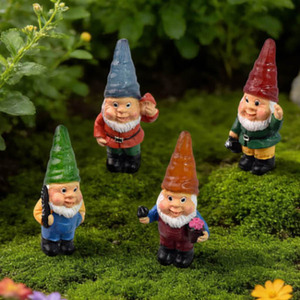 Figurines de décoration de jardin, gnome de jardin en résine - Product Image 5