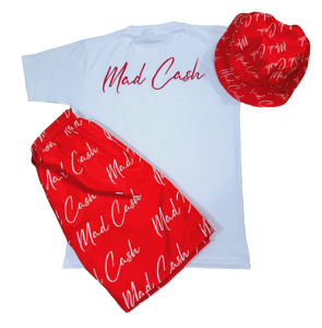 Ensemble short et t-shirt oversize pour homme, personnalisable avec logo, style vintage délavé à l'acide, collection 2026 - Product Image 2