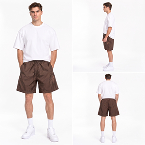 Men's Embroidered Logo Windbreaker <b>Shorts</b> 100% Nylon <b>Quick</b> <b>Dry</b> Casual Style Rain <b>Short</b> Waterproof Men Basketball <b>Shorts</b> - Product Image 6