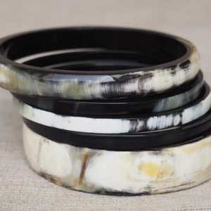 Natural Crafts Buffalo Horn <b>Bracelet</b> Set 05 Bangles By Perfect Enterprises - Product Image 1