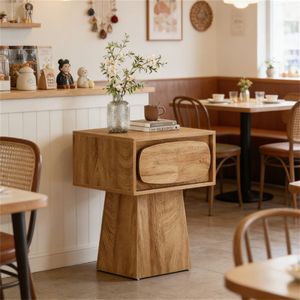 <b>Small</b> <b>Side</b> <b>Table</b> with Storage Drawers As Tea or Coffee <b>Table</b> for Living Room Furniture - Product Image 4