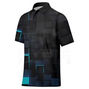 เสื้อโปโลพิมพ์ลายผู้ชายคุณภาพสูงขายดีที่สุด สำหรับบริการ OEM ระบายอากาศได้ดี น้ำหนักเบา ราคาสมเหตุสมผล - Product Image 3