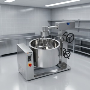 Chaudière à vapeur rotative à induction Amicook 380V/440V, modèle professionnel pour la préparation de plats raffinés, idéale pour les currys. - Product Image 4