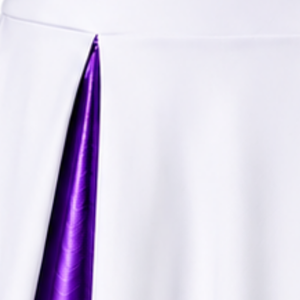 Purple Panel Cheerleading <b>Skirt</b> Pleated Athletic Performance Uniform Bottom Sports Team Training Competition Apparel <b>for</b> Cheer - Product Image 6