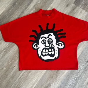 Camiseta de Cuello Redondo Personalizada de Fábrica para Hombre, Impresión DTG, Corte Cuadrado, Nueva, Holgada, 300gsm, Manga Larga - Product Image 3