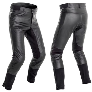 Pantalon de moto d'hiver tendance, design personnalisé, résistant à l'abrasion, en cuir véritable, ignifuge, grande taille - Product Image 1