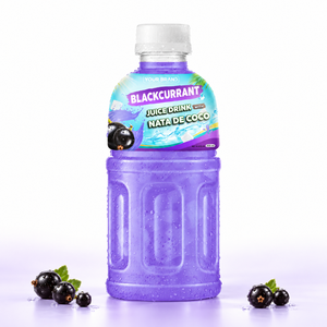Bebida de Jugo de Mango con Nata de Coco, Botella PET de 320 ml, Recién Exprimido, Sin GMO, Bebida de Frutas, Muestra Gratis, Marca Privada OEM - Product Image 1