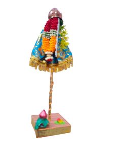 Decoración Festiva de Plástico para Mesa Gudhi Padwa |   Regalo Gudi Padwa Indio de Alta Calidad con Diseño Art Deco - Product Image 6