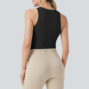 Body sculptant sexy imprimé pour femme, coupe ajustée, avec contrôle du ventre, sans couture, effet string, tailles XS-3XL, service OEM - Product Image 2