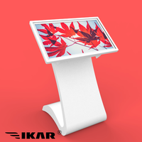 Pantalla LCD de Señalización Publicitaria Inteligente con Pantalla Táctil de 32-65 Pulgadas, Android 11, Montaje en Pared, Reproductor Multimedia con Animación para Tiendas