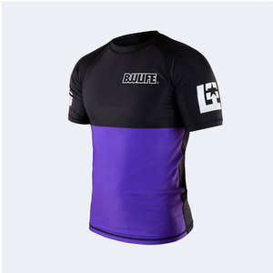 Rashguard personnalisé avec logo imprimé par sublimation, Rashguard MMA BJJ, Rashguard à manches courtes, fabricants OEM de Rashguards - Product Image 4