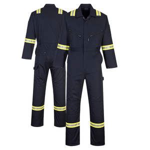 Overoles de Trabajo para la Industria de la Construcción, Uniformes de Seguridad Antiestáticos y Resistentes al Fuego para Trabajadores - Product Image 1