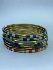 Nouveau design, bracelets en laiton et résine, bijoux faits à la main pour femmes, meilleure qualité et bracelets très vendus, bijoux pour femmes - Product Image 2