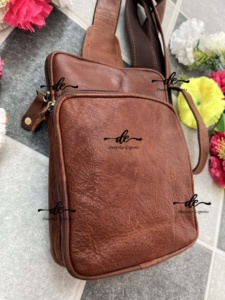 Offre Spéciale élégant unisexe en cuir véritable sac de voyage à bandoulière sac à main multi-usages sac d'argent élégant sacs utiles - Product Image 2