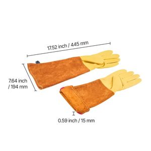 Guanti da Giardinaggio Resistenti alle Forature a Manica Lunga per Diserbo, Attrezzatura Protettiva - Product Image 6