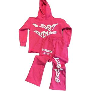 Conjunto Deportivo de Invierno para Hombre 100% Algodón, Traje Deportivo Personalizado de 2 Piezas, Etiqueta Privada, Pantalones Deportivos y Sudadera con Capucha - Product Image 6