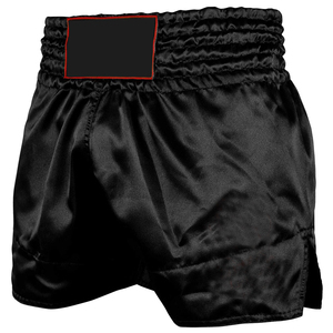 Custom MMA Mens Thai Boxing Gym Shorts Breathable Quick Drying Sports Knee Length Training 220g Fabric Wholesale - Product Image 1
