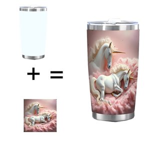Stainless Steel Tumbler 20oz Double Wall Vacuum <b>Insulated</b> Reusable <b>Cup</b> For Daily Use - Product Image 1