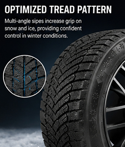 Neumático Radial <span class=keywords><strong>para</strong></span> <span class=keywords><strong>Nieve</strong></span> POWERTRAC SportXwinter PT06 - 195/55R16 195/65R15 205/55R17 245/70R16 |   Compatible <span class=keywords><strong>con</strong></span> <span class=keywords><strong>llantas</strong></span> de 15-17 pulgadas |   Nuevo - Product Image 5
