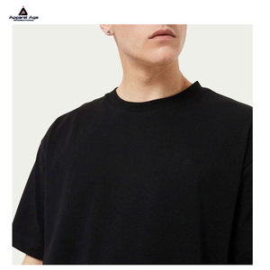 T-shirts à col rond pour hommes, manches courtes, 100 % coton, personnalisables, imprimés sur le devant, décontractés, vierges, écologiques, respirants - Product Image 3