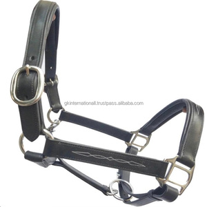 Custom Designed Leather Horse Bridle Equestrian Racing <b>Halter</b> - Product Image 5