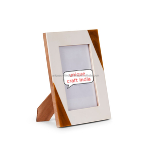 Elegant Modern MDF Wooden Photo <b>Frames</b> Handmade Lightweight Superior Craftsmanship Ornate Minimalist Tabletop Display Bulk - Product Image 4