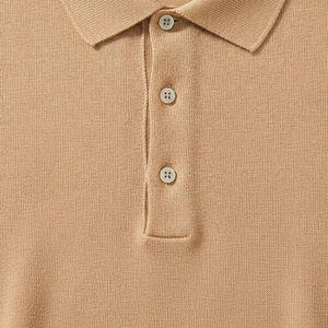 Chemises polo en polyester recyclé Eco knit, chemises polo promotionnelles personnalisées, vente en gros de chemises polo blanches pas chères, uniformes d'entreprise. - Product Image 6