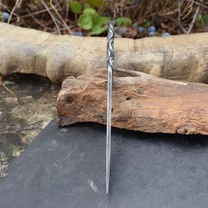 มีดครัวเหล็กกล้าคาร์บอนตีมือโบราณสไตล์ยุคกลาง Jexmoo ผลิตตามสั่ง - ใบมีดอเนกประสงค์ - ของขวัญสำหรับเชฟ - Product Image 4