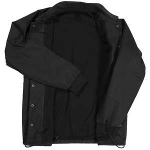 แจ็คเก็ตโค้ชผู้ชายแบบคลาสสิก OEM สกรีนโลโก้ได้ตามสั่ง ทรงหลวม กระดุมแป๊ก  ปกเสื้อแบบปกเชิ้ต แจ็คเก็ตโค้ชแบบเรียบง่าย  แจ็คเก็ตกันลม - Product Image 4