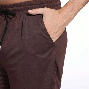 Pantalones Cortos Deportivos para Hombre 2026, Personalizados, al por Mayor, Casuales, de Secado Rápido, Transpirables, Impermeables, Cómodos, de Color Sólido, en Spandex/Poliéster - Product Image 2