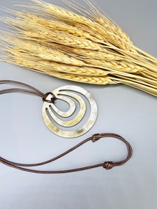 Pendentif en corne de buffle naturel de style africain en gros à la mode collier ethnique suspendu avec des tendances - Product Image 4