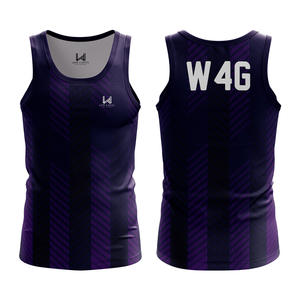 Camiseta sin mangas de gimnasio formal para hombre, diseño personalizado, alta calidad, ecológica, de secado rápido, transpirable, con logo frontal tejido. - Product Image 1