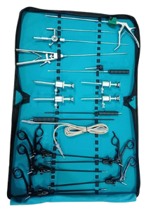 Kit Quirúrgico Laparoscópico para Cirugía Mínimamente Invasiva con Trócar, Pinzas, Tijeras y Portaagujas de ORTHO GENIX - Product Image 6