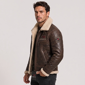Chaqueta de cuero premium para hombre, diseñada para realzar el estilo diario con comodidad, durabilidad y un atractivo atemporal. - Product Image 6