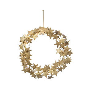 Handcrafted Silver Metal Nature Inspired <b>Wreath</b> with Intricate Leaf Detailing for Stylish Wall Decoration - Product Image 5