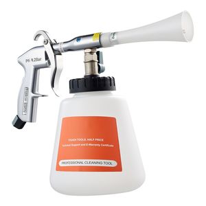 Pistola ad Aria Compressa ad Alta Pressione con 2 Ugelli e Bottiglia per Liquidi da 1L per Pulizia Auto - Product Image 3