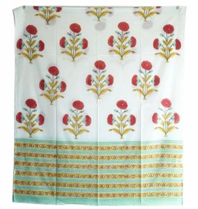 Dupatta en coton Mul de qualité supérieure, imprimée sur mesure, marque privée, tendance pour un style festif à prix abordable. - Product Image 3