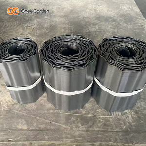 12"*50' Silver Corrugated Cold Rolled Sheet Steel Garden Edging Heavy-Duty Border for Lawn Flower Bed Yard - Product Image 5