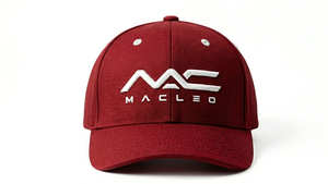 Gorra de Béisbol Personalizada de 5 Paneles Estructurados con Logotipo Bordado en el Panel Frontal, Ajustable, de Poliéster Negro para Deportes - Product Image 6
